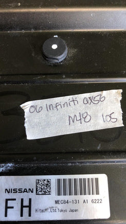 MEC84-131 Infiniti QX56 2006 ecm ecu computer