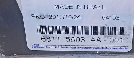 68115603AA-001 comfort module 2007-2009 Fiat Palio or Strada