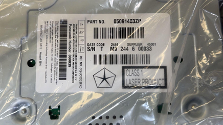 05091463ZP multi-media radio receiver 2013 Dodge Journey or 300 **NEW** OEM