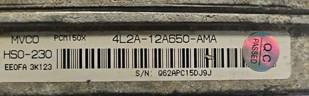 4L2A-12A650-AMA Ford Explorer Mountaineer 2004 ecm ecu computer ***TESTED**