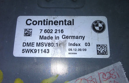 7 602 216 ecm ecu computer 2007-2010 BMW 328i or 528i