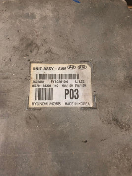2017  Hyundai Santa Fe assembly control module computer 95770-B8300