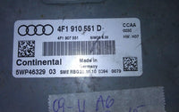 4F1 910 551 D ecm ecu computer 2009-2011 Audi A6 - Swan Auto