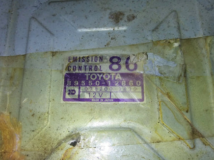 89550-12860 Toyota Corolla 1986-1987 emission control module