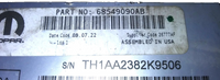 68549090AB Amplifier power amp 2021-2024 Dodge Durango