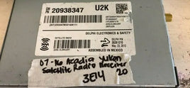 2007-2016 GMC Acadia or Yukon Satellite Radio Receiver 20938347
