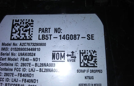 LB5T-14G087-SE communication control module 2018-2021 Ford Expedition