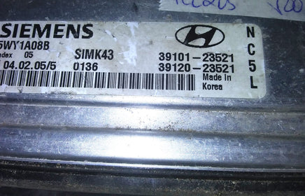 39101-23521 ecm ecu computer 2005 Kia Spectra