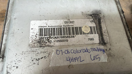 12613427 ECM ECU computer 2007-2008 Chevy Colorado TESTED GOOD