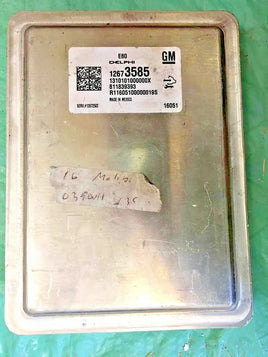 12673585 ecm ecu computer 2016 Chevrolet Malibu
