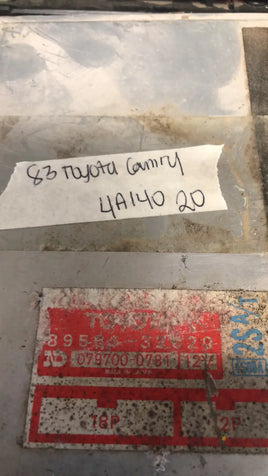 89561-32020 Toyota Camry 1983 ecu ecm computer