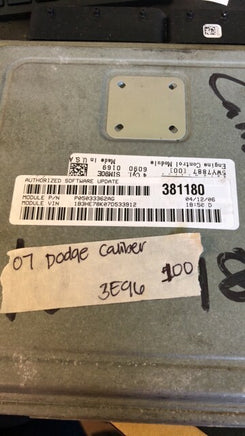2007 Dodge Caliber Jeep Patriot ecm  ecu computer P05033362AG