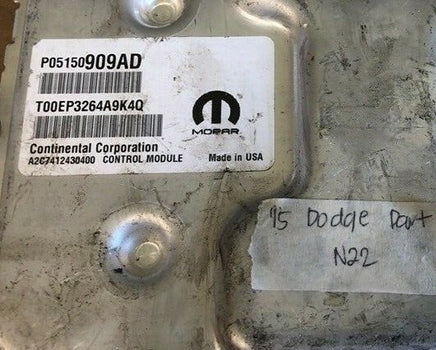 P05150909AD Dodge Dart 2015 ecm ecu computer