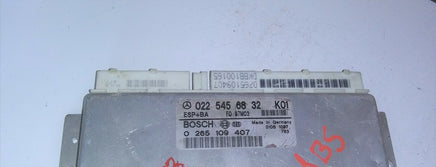 1998 Mercedes CLK320 abs anti-lock brake control module 022 545 68 32