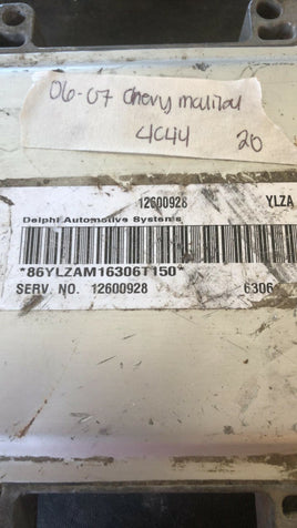 12600928 Century Regal or Malibu 2006-2007 ecu ecm computer ***TESTED***