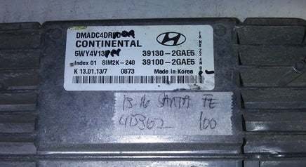 39130-2GAE5 ecm ecu computer 2013-2016 Hyundai Santa Fe