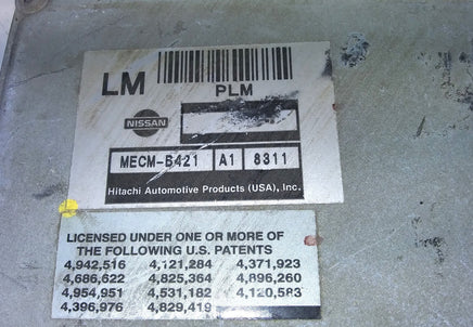MECM-B421 Nissan Frontier 1999-2000 ecm ecu computer