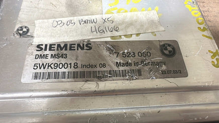 7 528 050 BMW X5 2003-2005 ecm ecu computer