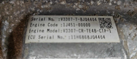 11H6868JQ4404 Kubota ecm ecu computer