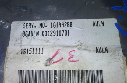 16151111 Chevrolet Astro 1987-1992 ecm ecu computer