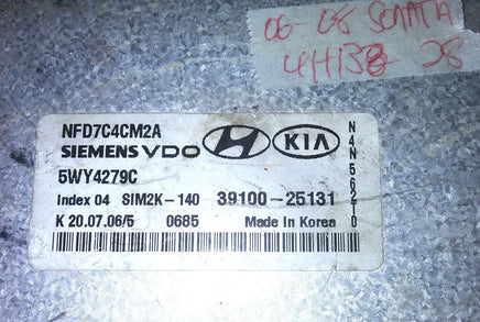 39100-25131 ecm ecu computer 2006-2008 Hyundai Sonata