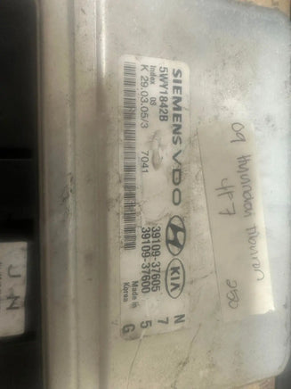 39109-37605 Hyundai Tiburon ecu ecm computer 2005
