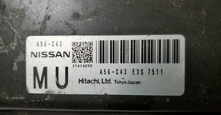Nissan ecm ecu computer A56-C43 E3S
