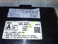 BDTS 675L0 E Mazda 3 Mazda3  door control module computer