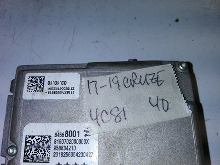 84568001 Chevy Cruze 2017-2019 camera