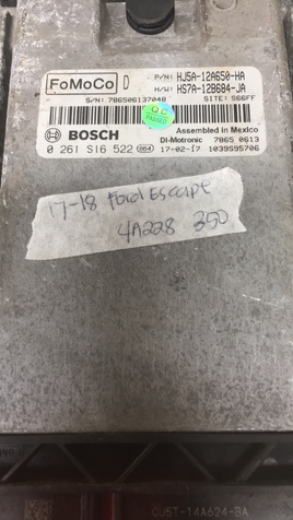 HJ5A-12A650-HA Ford Escape 2017-2018 ecm ecu computer **Tested*