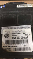 0C8 927 750 AP VW Touareg 2011-2012 TCM transmission computer