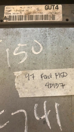F65F-12A650-AE ecm ecu computer 1997 Ford F150 F-150 **TESTED**