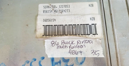 1227053 Buick Riviera or Cadillac Eldorado 1986-1988 BCM Body Control Module