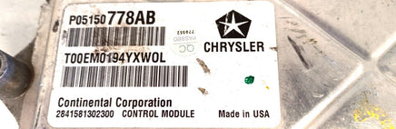 P05150778AB ecm ecu computer 2012-2016 Jeep Grand Cherokee