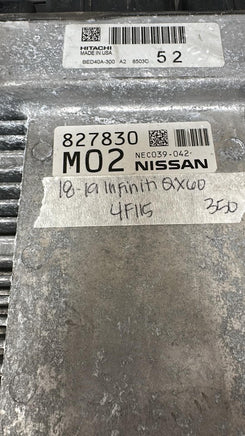 NEC039-042 Nissan Pathfinder or Infiniti QX60 2018-2019  ecm ecu computer