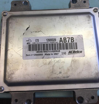 12669329 Chevy Cruze 2015 ECM ECU computer TESTED GOOD