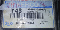 39106-39454 ecm ecu computer 2004 Kia Sorento