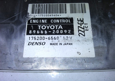 89666-20092 ecu ecm computer 2000 Toyota Celica