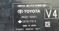 Toyota Rav4 multiplex relay module 89221-42321