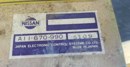 1985-1986 Nissan 200SX ecu ecm computer A11-670 990