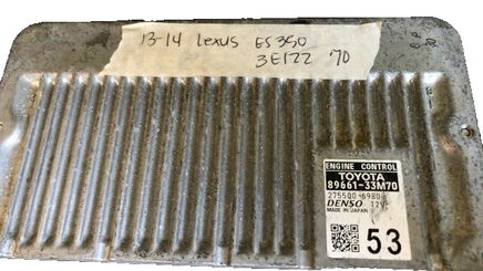 89661-33M70 Lexus ES350 2013-2014 ecm ecu computer