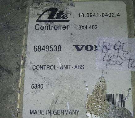 6849538 abs anti-lock brake control module 1993-1995 Volvo 850 - Swan Auto