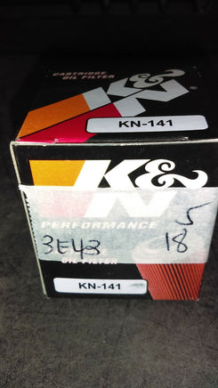 K&N Peformance Cartridge Oil filter KN-141 **NEW**