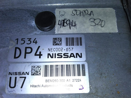 NEC002-657 Nissan Sentra 2012 ecu ecm computer