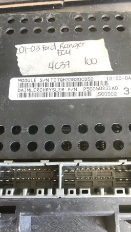2004 Jeep Grand Cherokee Body Control Module computer P56050231AD
