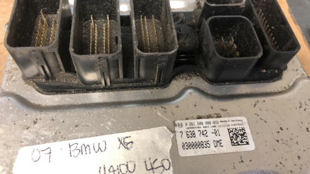 2011-2012 BMW X5 ecm ecu computer 7 638 742 -01