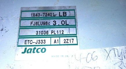 1X43-72401-LB TCM transmission computer 2004-2006 Jaguar X Type