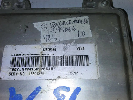 12599686 Chevrolet Malibu or Equinox 2005 ecm ecu computer ***TESTED***