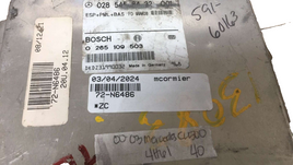 0 265 109 503  ecm ecu computer 2000-2003 Mercedes-Benz CL500