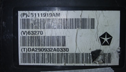 55111919AM temperature control module 2012 Chrysler 300